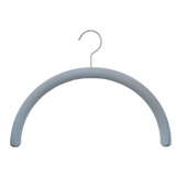 「ギフトBOX付」肩をいためない まろやかハンガー+ボトムス用グリップクリップハンガーセット