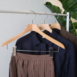 【FSC認証取得】woola FSC認証木製 ピンチバー付きハンガー