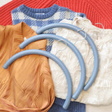 【洗濯物にも対応!】服をいためない まろやかハンガー