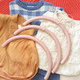 【洗濯物にも対応!】服をいためない まろやかハンガー