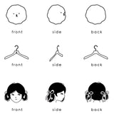 【バルミーオリジナル】"Girl & Dog” Tシャツ