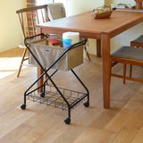 フォールディングバスケットワゴン