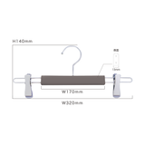 【セットアップ】肩をいためないまろやかハンガー&グリップクリップハンガー