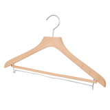 【3セット限定セール】FSC認証取得 woola FSC認証木製 スライドバー付きハンガー 50本セット