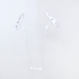 【透明な撮影用ハンガー】「invisible hanger Clear（インビジブルハンガー　クリア）」トップス用型パーツロング