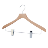 【FSC認証取得】woola FSC認証木製　ピンチバー付きハンガー