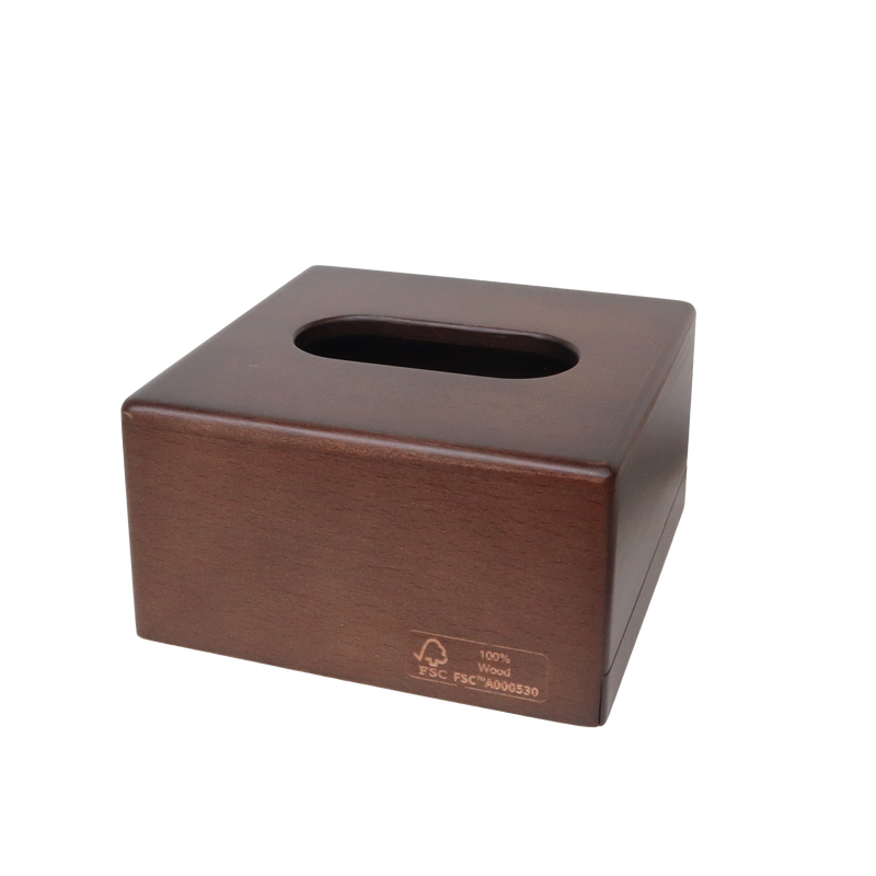 【FSC認証取得】woola FSC認証木製　ティッシュボックス