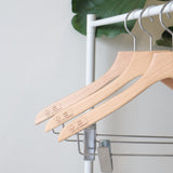 【FSC認証取得】woola FSC認証木製　ピンチバー付きハンガー