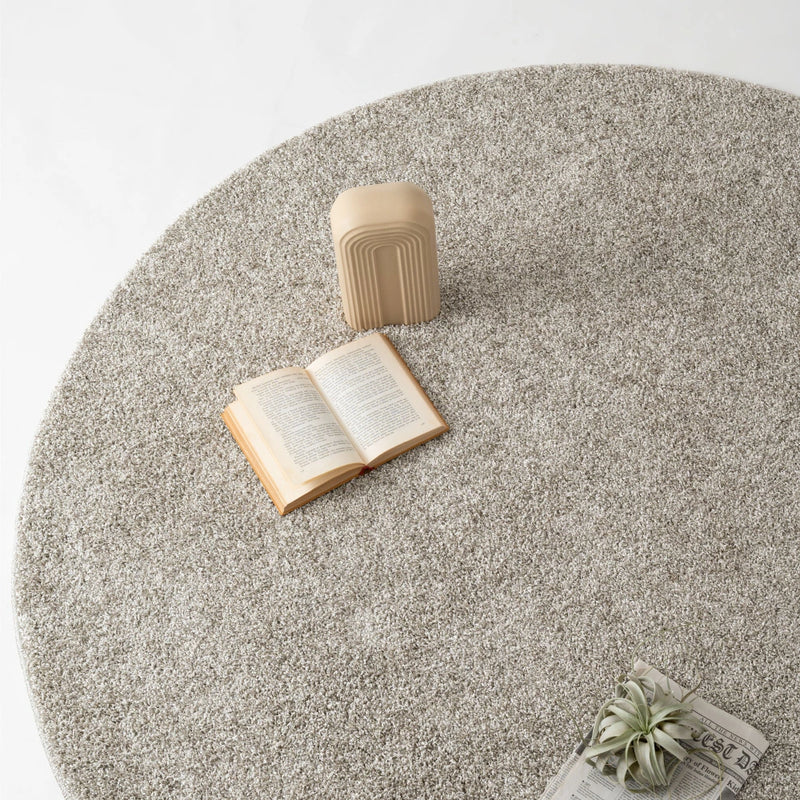 【form】シャギーラグ （円形）